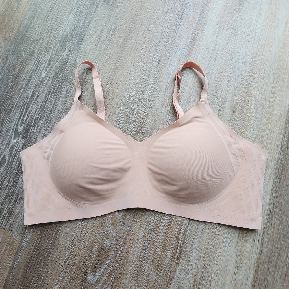 Honeylove Silhouette Bra Wireless Bra Size Large
